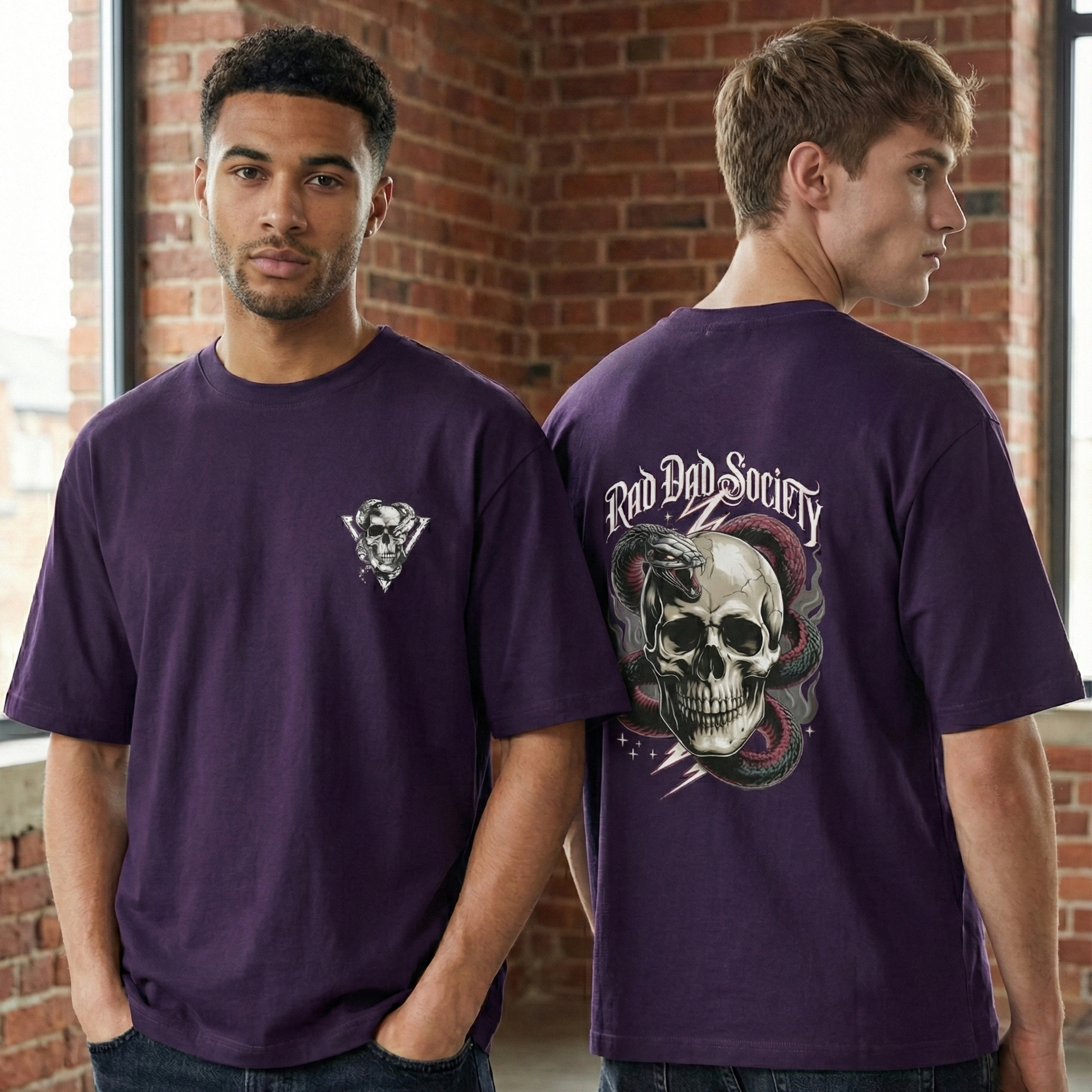 Rad Dad Society Oversized T-Shirt